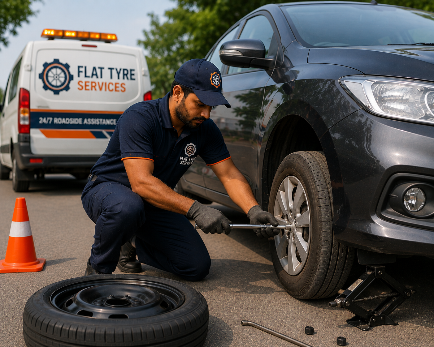 Flat Tyre Services